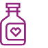 Purple specialty bottle icon